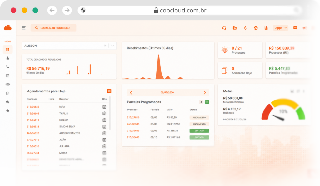 CRM de Cobrança